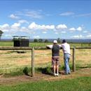 John chewing the fat with Steve Allam at his farm